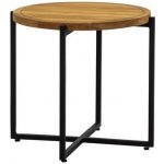 Apple Bee Condor, kulatý 54x50 cm, rám hliník Oyster, deska teak – Hledejceny.cz