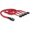 PC kabel DeLock 83057 kabel SAS mini 36-pin / 4x SATA 50cm