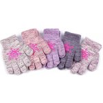 Stoklasa Dívčí pletené rukavice s vločkou – Zboží Dáma