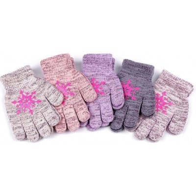 Stoklasa Dívčí pletené rukavice s vločkou – Zboží Dáma