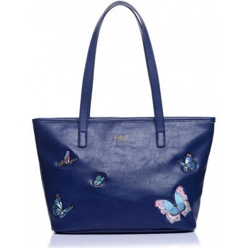 England Butterfly shopper navy