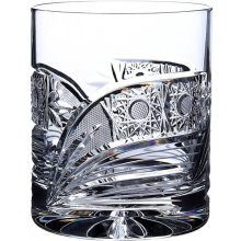 PB CRYSTAL Broušené sklenice na whisky 6 ks Brus kometa 330 ml