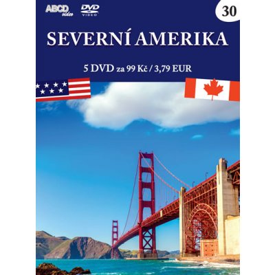 Severní Amerika - 5 DVD – Zbozi.Blesk.cz