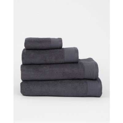 MKLuzkoviny Bella froté ručník tmavě šedý 50 x 100 cm – Zbozi.Blesk.cz