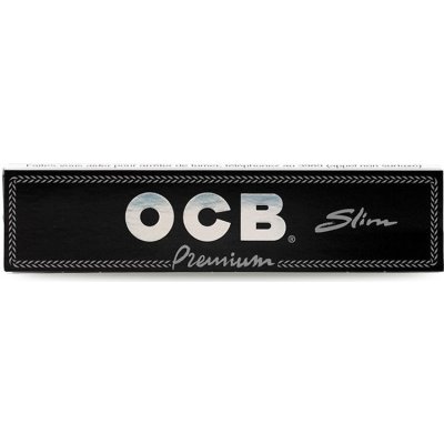 OCB PapírkyBLACK SLIM 50 x 32 ks