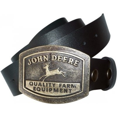 John Deere pásek kožený