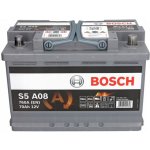 Bosch S5A 12V 70Ah 780A 0 092 S5A 080 – Zboží Mobilmania
