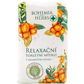 Bohemia Herbs Arganový olej a glycerin toaletní mýdlo 100 g