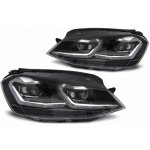 Přední světla VW GOLF VII 13-17 stříbrné LED SEQ DRL | Zboží Auto