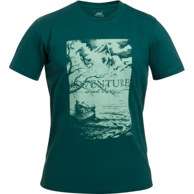 Tričko Helikon-Tex Adventure Is Out There Dark Azure – Zbozi.Blesk.cz