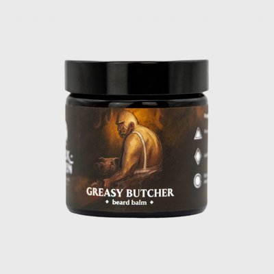 Slickhaven Greasy Butcher Beard Balm balzám na vousy 60 ml – Zboží Dáma Slickhaven Greasy Butcher Beard Balm balzám na vousy 60 ml – Zboží Dáma