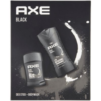 Axe Black sprchový gel 250 ml + deospray 150 ml dárková sada – Hledejceny.cz