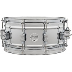 DW PDP Black Nickel Over Steel 14x6,5" Snare