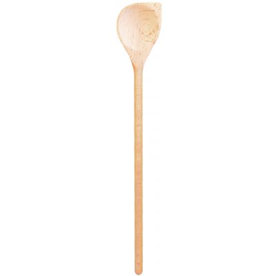 Vařečka oválná s rohem 30 cm, dřevo – Hledejceny.cz