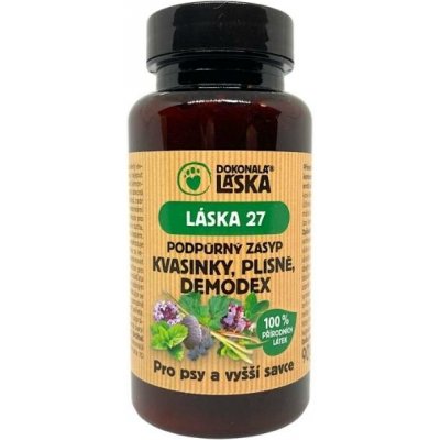 Dokonalá láska 27 podpůrný zásyp kvasinky plísně demodex 90 g – Zboží Mobilmania
