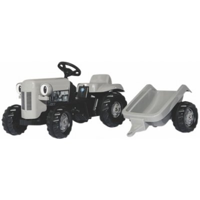 Rolly Toys Šlapací traktor Little Grey Fergie s přívěsem – Sleviste.cz