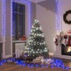 Vánoční osvětlení DKD HOME DECOR LED pohádková světla s 3000 LED diodami modrá 65 m PVC