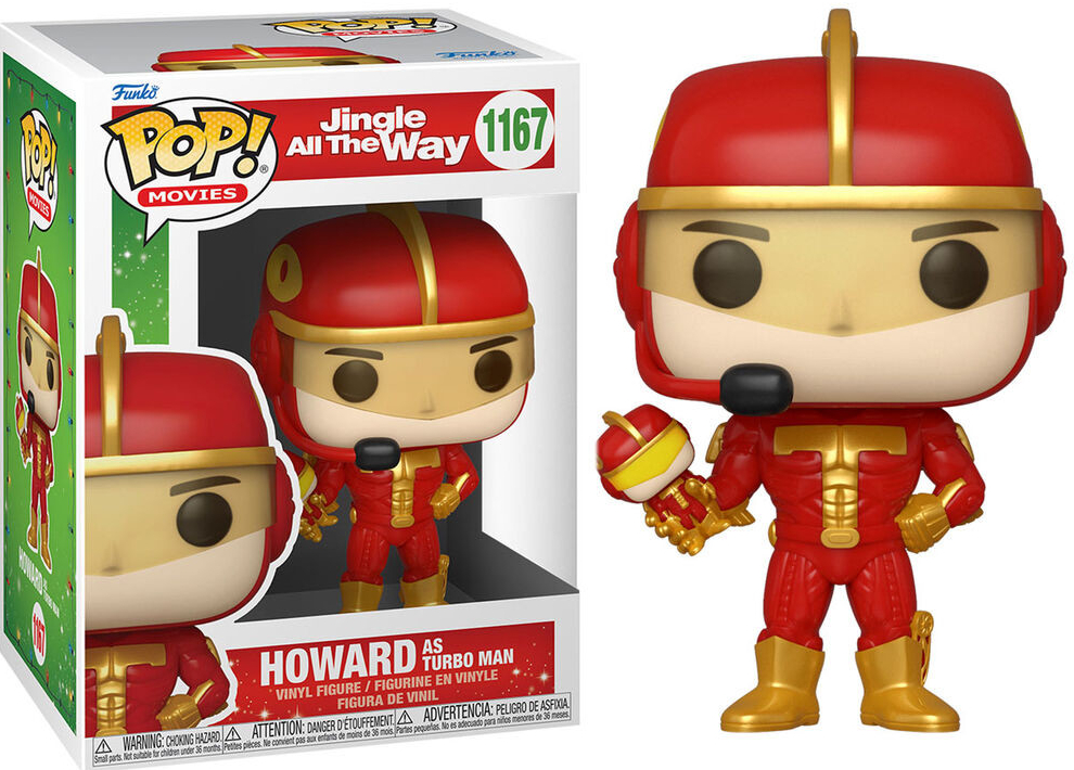 Funko Pop! 1167 Jingle All the Way Howard as Turbo Man