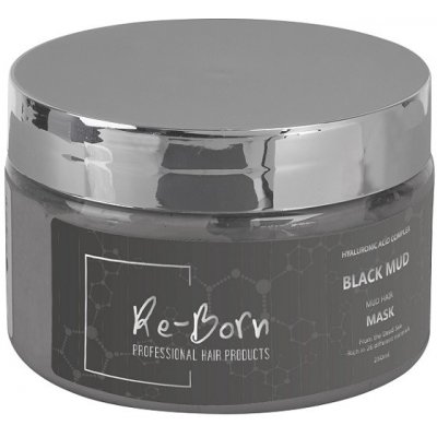 RE-BORN Black Mud Mask 250 ml – Zboží Mobilmania