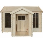 Timbela Dřevěný domeček pro děti M520 s podlahou 223 x 118 cm – Zboží Dáma