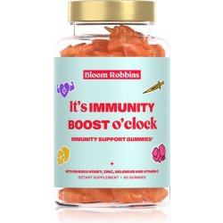 Bloom Robbins IMMUNITY BOOST o'clock žvýkací pastilky gumíky, jednorožci 60 ks