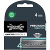 Holicí hlavice a planžeta Wilkinson Sword Quattro Essential Precision Sensitive 4 ks