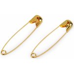 Spínací špendlíky délka 45 mm sypané, střední, 1 zlatá – Zboží Mobilmania