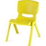 FunPlay 127178-Y plastová židle s obrázkem pes žlutá – Hledejceny.cz