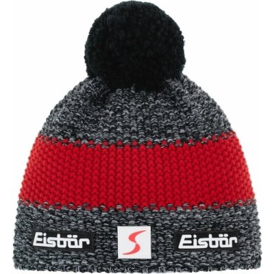 Eisbär Styler Pompon Beanie Skipool Anthracite/Blackmele/Red – Zbozi.Blesk.cz