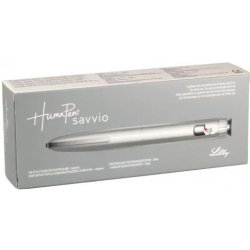 HumaPen Savvio Inzulínové pero - šedé—Aplikátor inzulínu pro 3 ml náplně