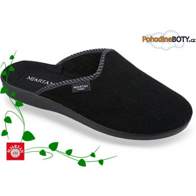 Pánská domácí obuv pantofel Mjartan 608-T80L černé – Hledejceny.cz