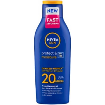 Beiersdorf Nivea Sun opal.mléko hydratační SPF20 200 ml – Hledejceny.cz