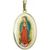 Přívěsky Aljančič Panna Maria Guadalupská největší medailonek 533H
