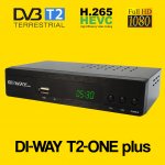 DI-WAY T2-ONE DVB-T2 H.265 HEVC – Zboží Živě DI-WAY T2-ONE DVB-T2 H.265 HEVC – Zboží Živě