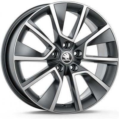 Škoda Braga 7x18 5x112 ET45 anthracite – Zboží Mobilmania