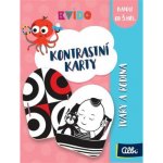 Albi Kontrastní karty Zvířátka Kvído – Zboží Živě