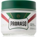 Proraso Green Pre-Shave Cream krém pro snadnější oholení s mentolem a eukalyptem 100 ml – Zbozi.Blesk.cz