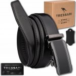 Tressari Pásek pánský černý automatický k obleku – Zboží Dáma