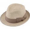 Klobouk Fiebig Headwear since 1903 Letní klobouk Trilby Prayer Beige