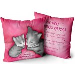 Impar Polštář Pro mou milovanou vnučku 40x40 – Zboží Dáma