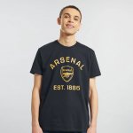 Fan-shop tričko ARSENAL FC Graphic black – Zboží Dáma
