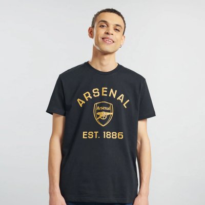 Fan-shop tričko ARSENAL FC Graphic black – Zboží Dáma