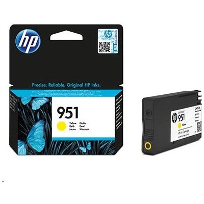 HP 951 originální inkoustová kazeta žlutá CN052AE – Sleviste.cz