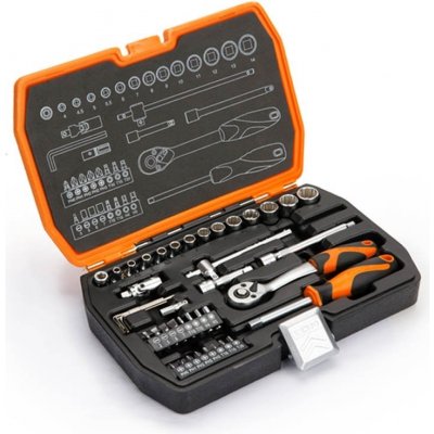 KENDO Sada hlavic 1/4" s ráčnou 72T 42ks 90562 – Sleviste.cz