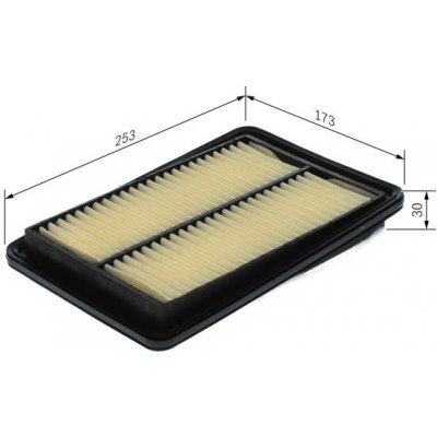 Vzduchový filtr BOSCH F 026 400 561 – Hledejceny.cz