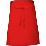 Link Kitchen Wear Pekařská lehčí zástěra délka pod kolena 240 g/m Červená X997 – Hledejceny.cz
