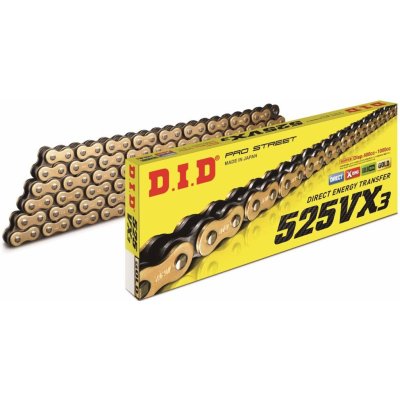 D.I.D Řetěz 525VX3 102 – Zboží Mobilmania