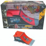 Skatepark Set s Šikmou Rampou Railem a Fingerboardem – Hledejceny.cz