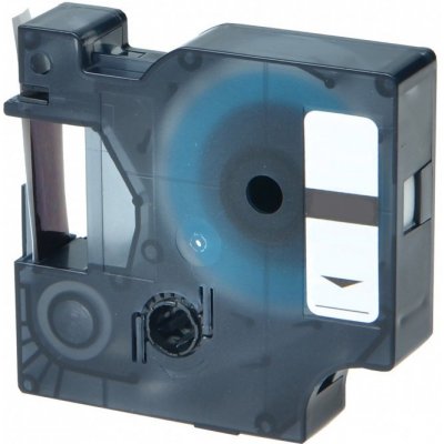 Kompatibilní páska s Dymo 18431, 9mm x 5, 5m černý tisk / žlutý podklad, vinyl – Zboží Živě