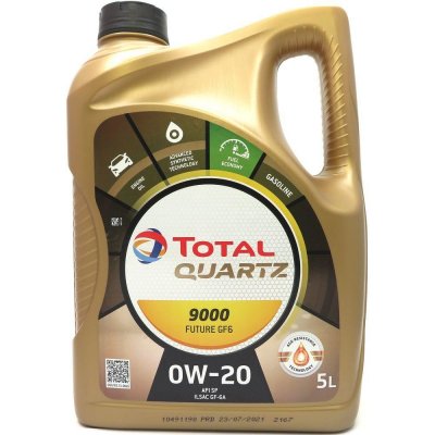 Total Quartz 9000 Future GF6 0W-20 5 l – Sleviste.cz